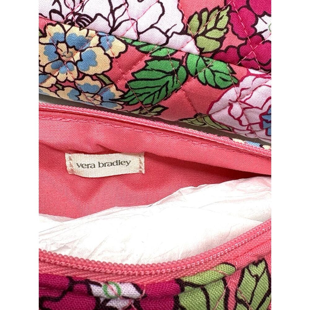 Vera Bradley Vibrant Gardenias Makeup Cosmetic Bag Pouch Set 3 Pcs Floral EXACT - Picture 3 of 13